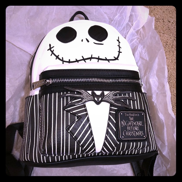 loungefly jack skellington mini backpack